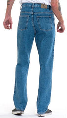 Full Blue Brand Men's Relaxed Fit Jeans Light Wash back