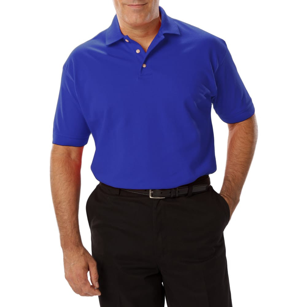 Blue Generation Men's 60/40 Tall Pique Polo Shirt-4