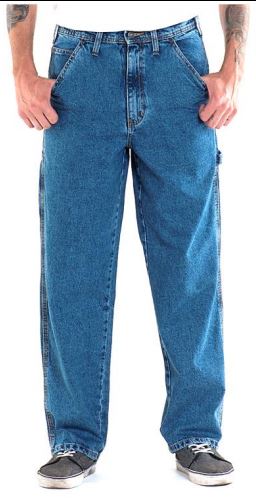 Full Blue Brand Men's Loose Fit Carpenter Jeans