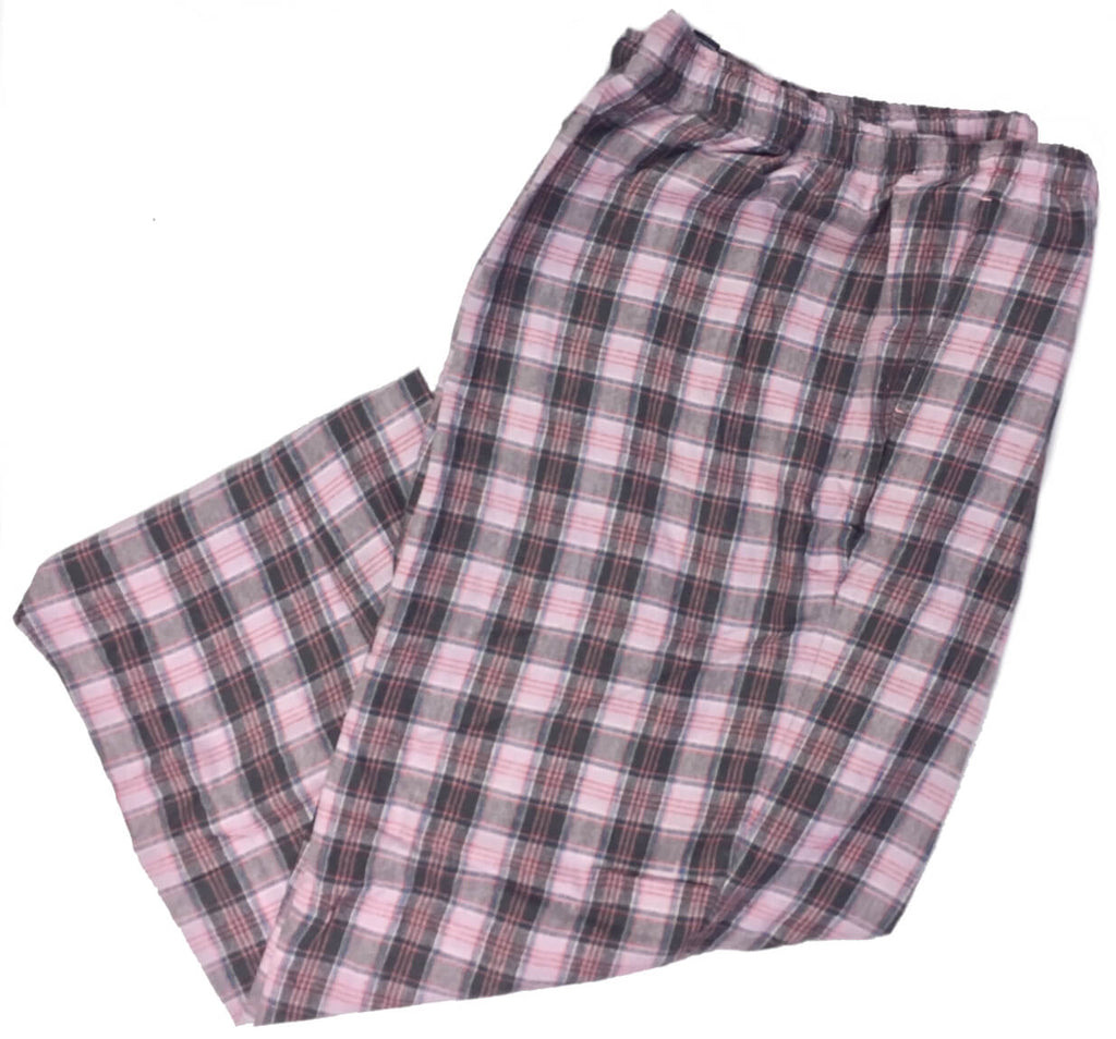 Men's Plaid Flannel Lounge Pants-10