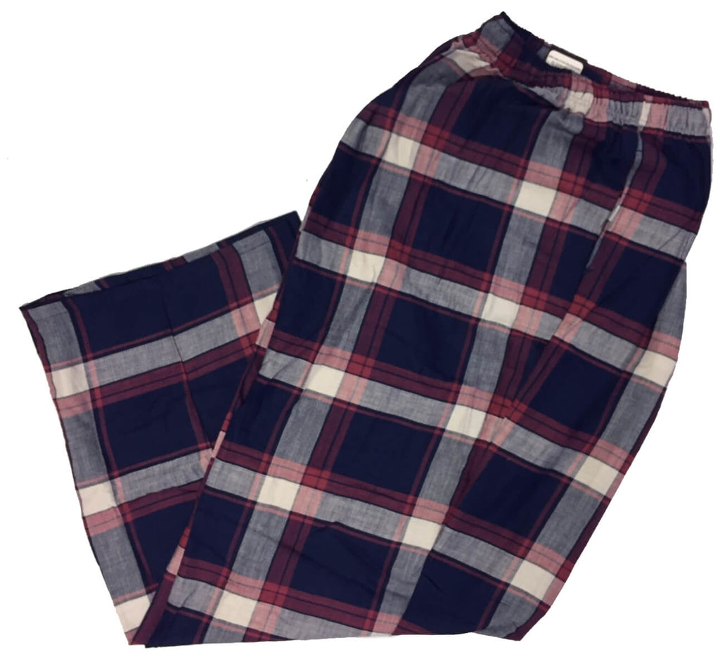 Men's Plaid Flannel Lounge Pants-9