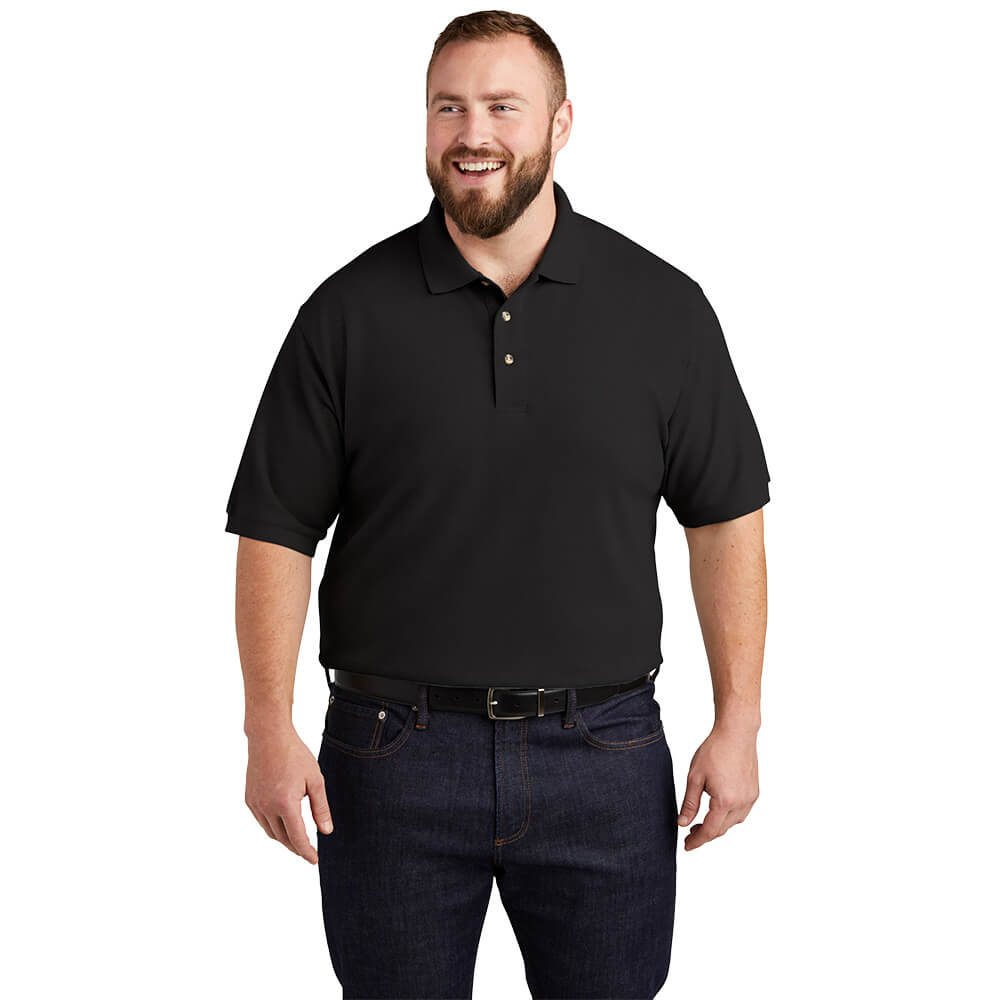 Port authority heavyweight cotton pique polo Clearance