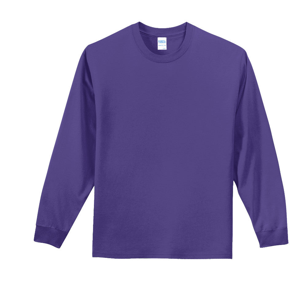 100% Cotton Long Sleeve Tee Closeout-3