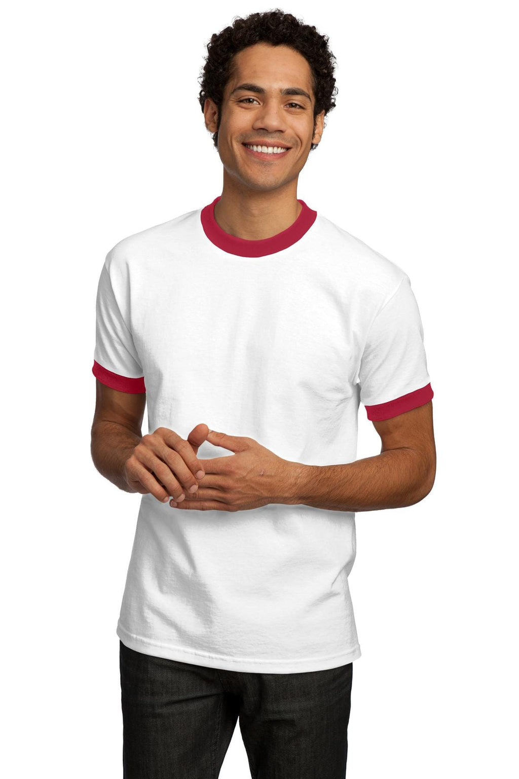 Port & Company Ringer T-Shirt Closeout-2