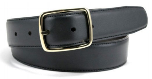 Aquarius 1 1/4" Full Grain Leather Reversible Belt