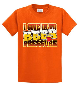 Beer Pressure Printed Tee Shirt