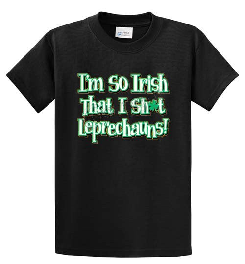 I'm So Irish, Leprechauns Printed Tee Shirt-1