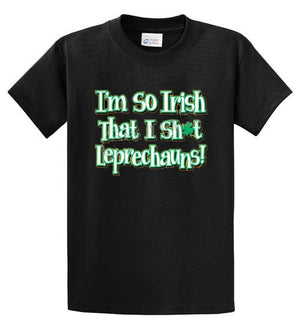 I'm So Irish, Leprechauns Printed Tee Shirt