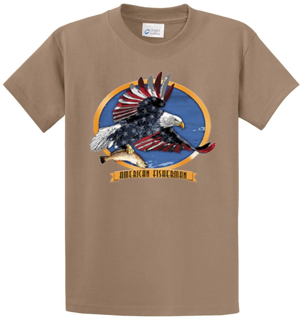 American Fisherman Printed Tee Shirt-1