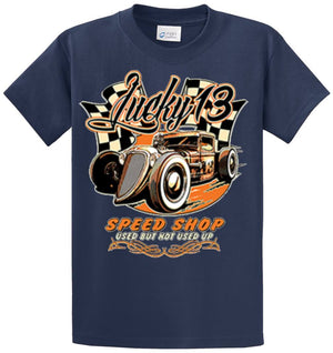 Lucky 13 Speed Shop Printed Tee Shirt