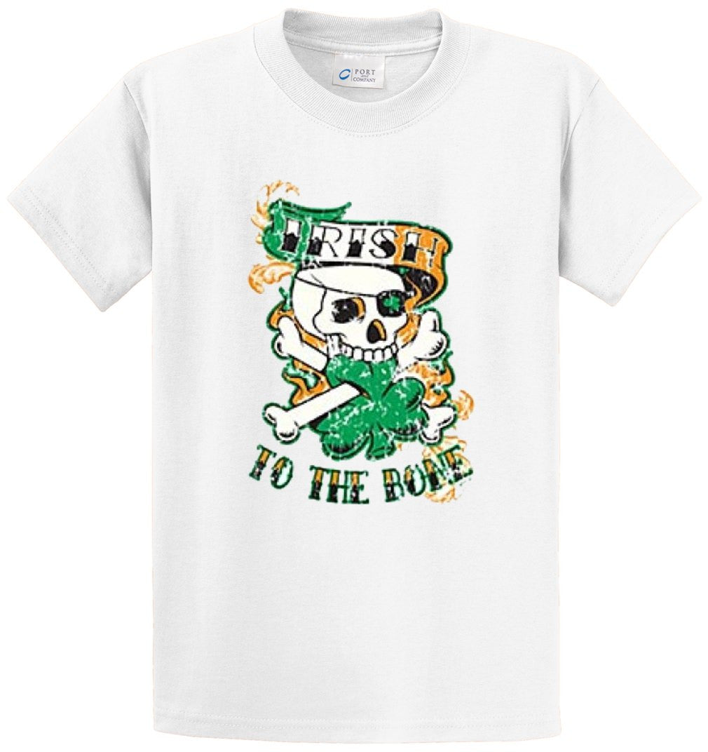 Irish To The Bone Printed Tee Shirt-1
