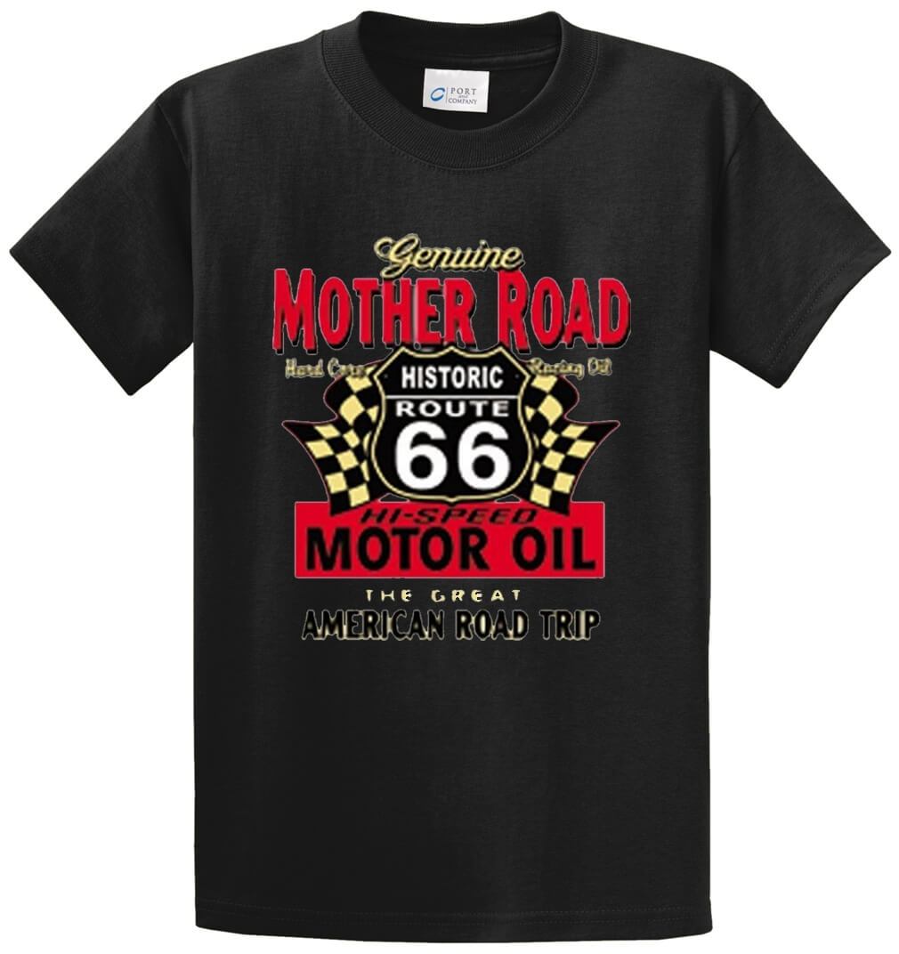 Genuine Mother Road Printed Tee Shirt-1