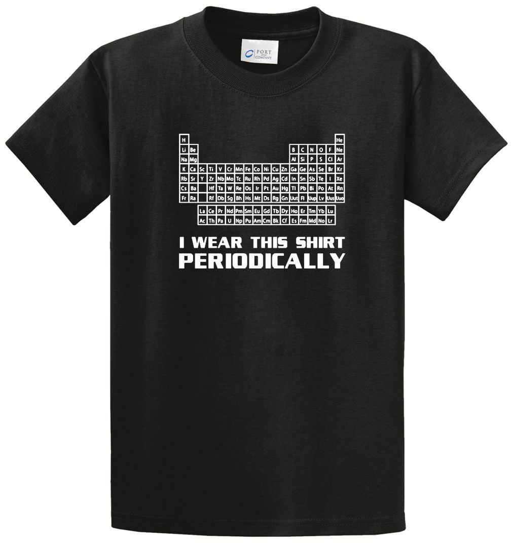 Periodically Printed Tee Shirt-1
