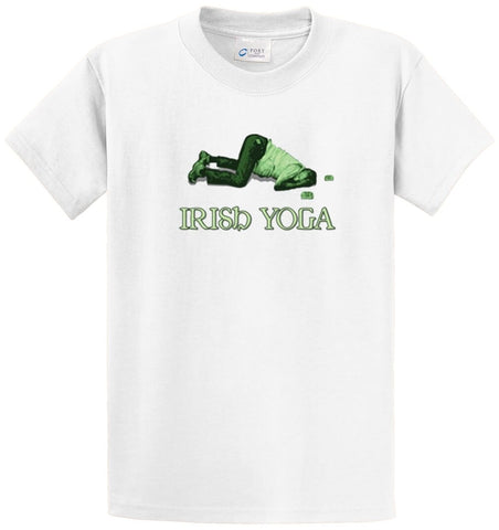 Irish Yoga Printed Tee Shirt