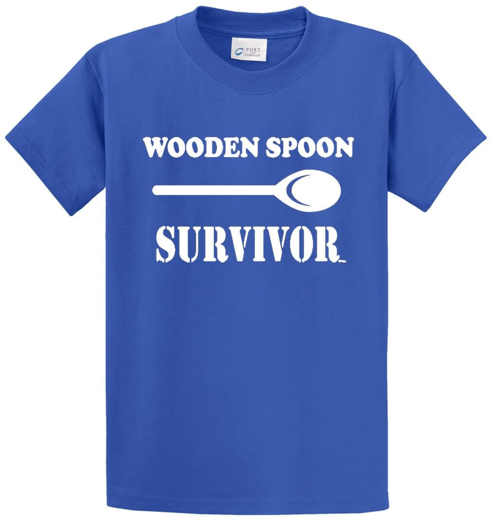 Wooden Spoon Survivor Printed Tee Shirt-1