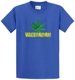 Vegetarian Printed Tee Shirt