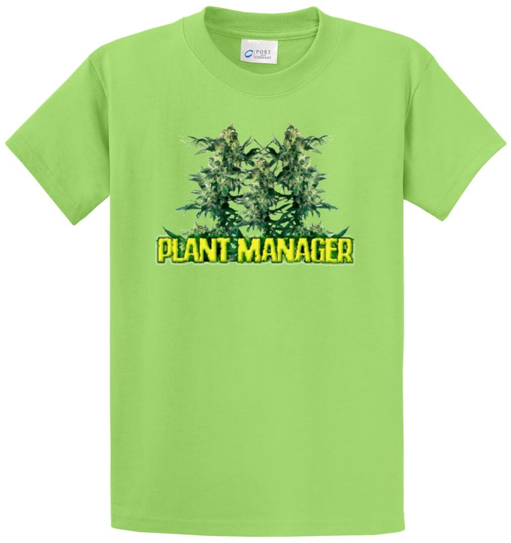 Plant Manager Printed Tee Shirt-1