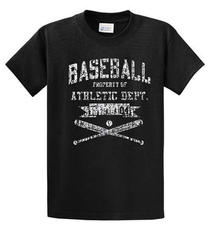 Baseball Athletic Dept Printed Tee Shirt