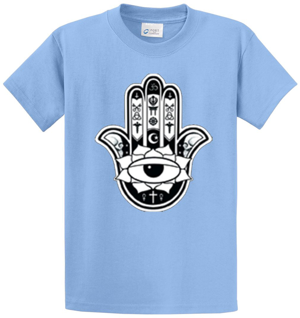Spiritual Hand Printed Tee Shirt-1