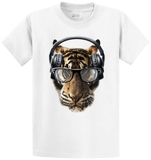 Freaky Tiger Printed Tee Shirt