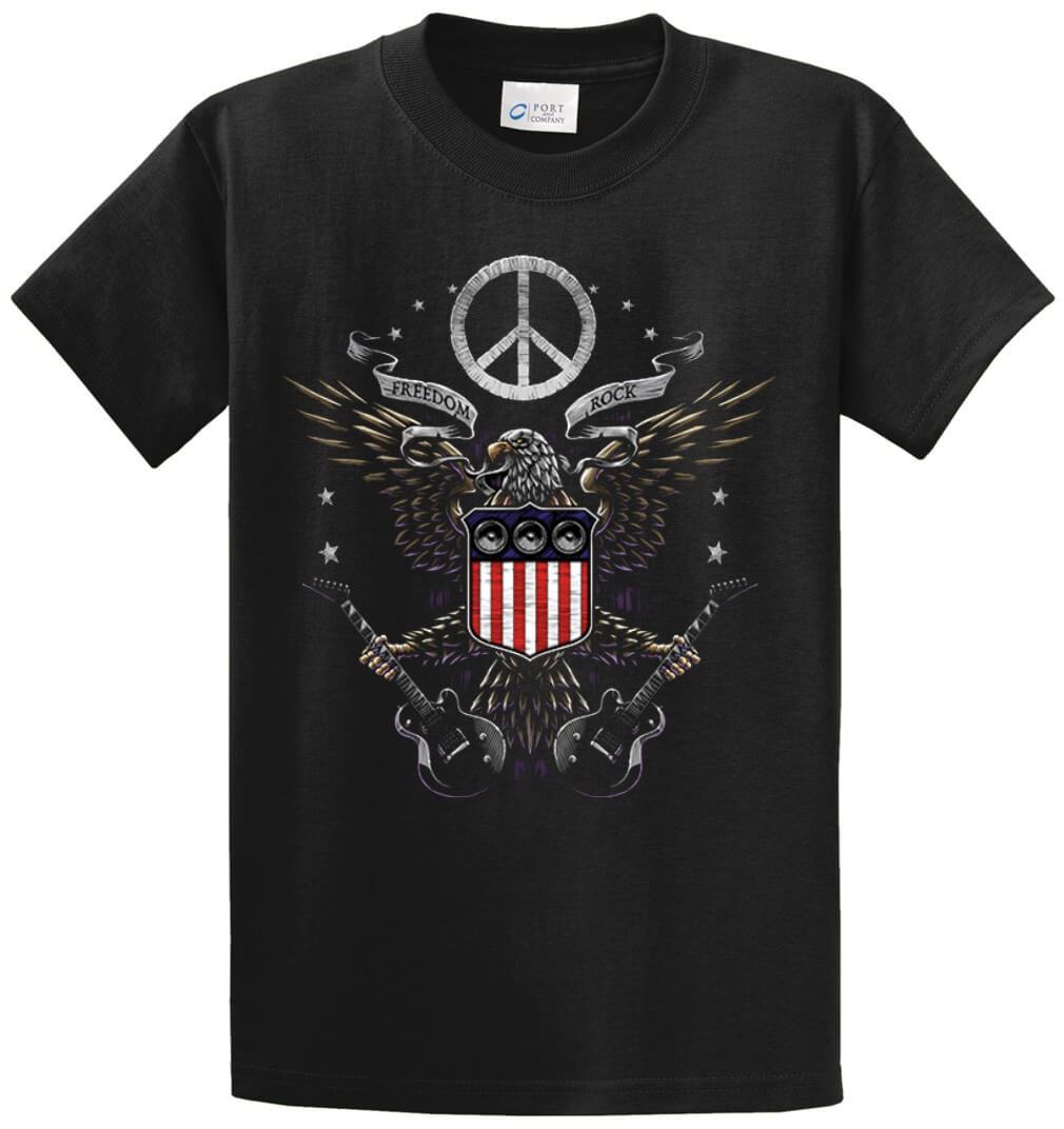 Freedom Rock Printed Tee Shirt-1