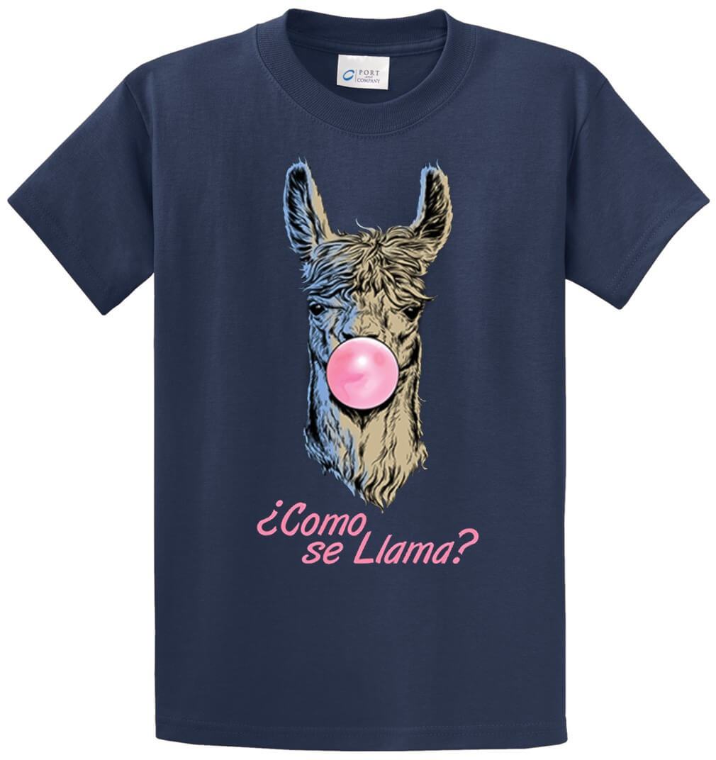 Como Se Llama Printed Tee Shirt-1