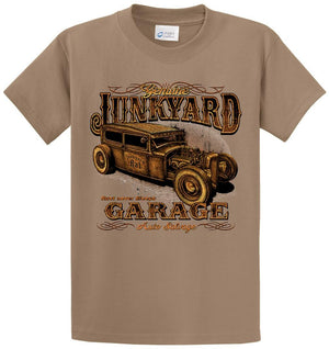 Junkyard Garage Printed Tee Shirt