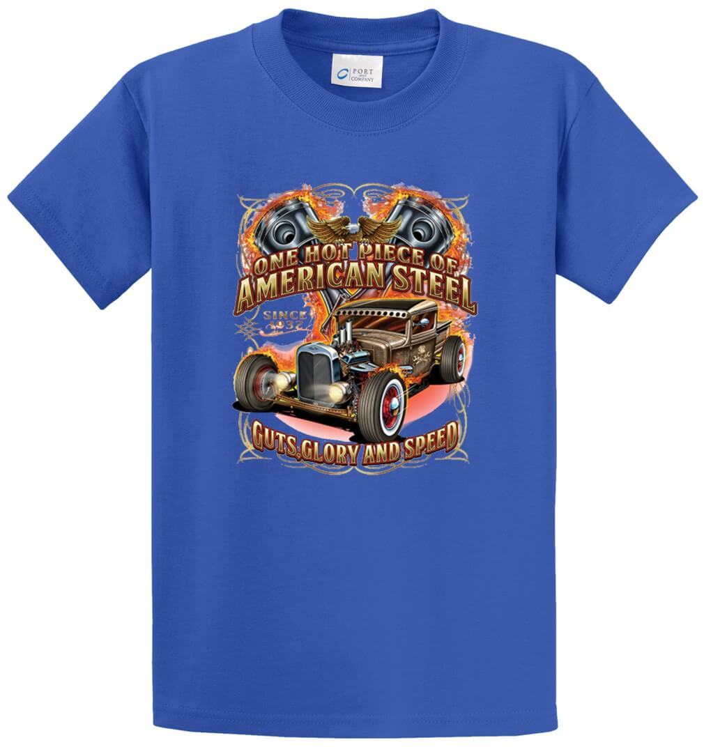 American Steel Roadster Printed Tee Shirt-1
