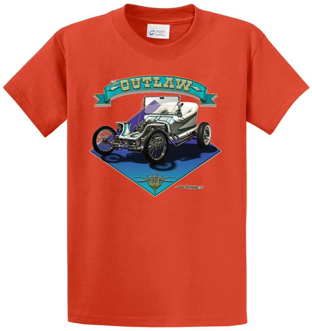 The Outlaw Printed Tee Shirt-1
