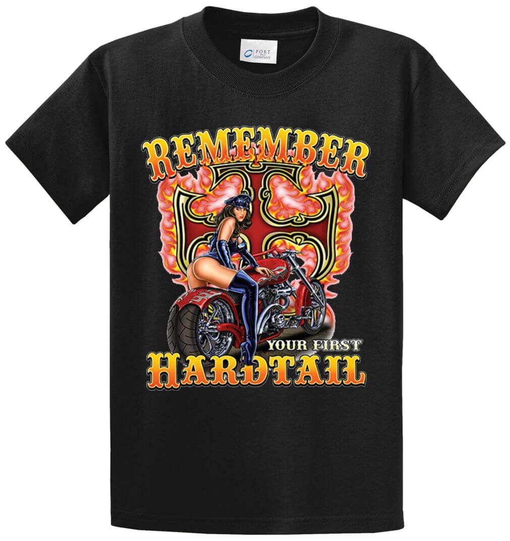 First Hardtail Printed Tee Shirt-1