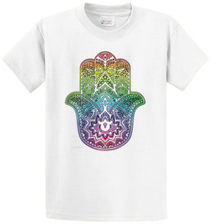 Hamsa Color Printed Tee Shirt