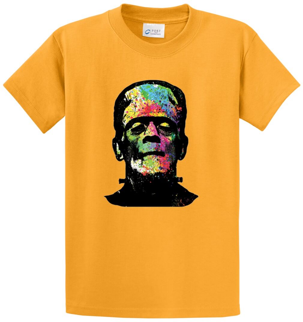 Technicolor Frankenstein Printed Tee Shirt-1