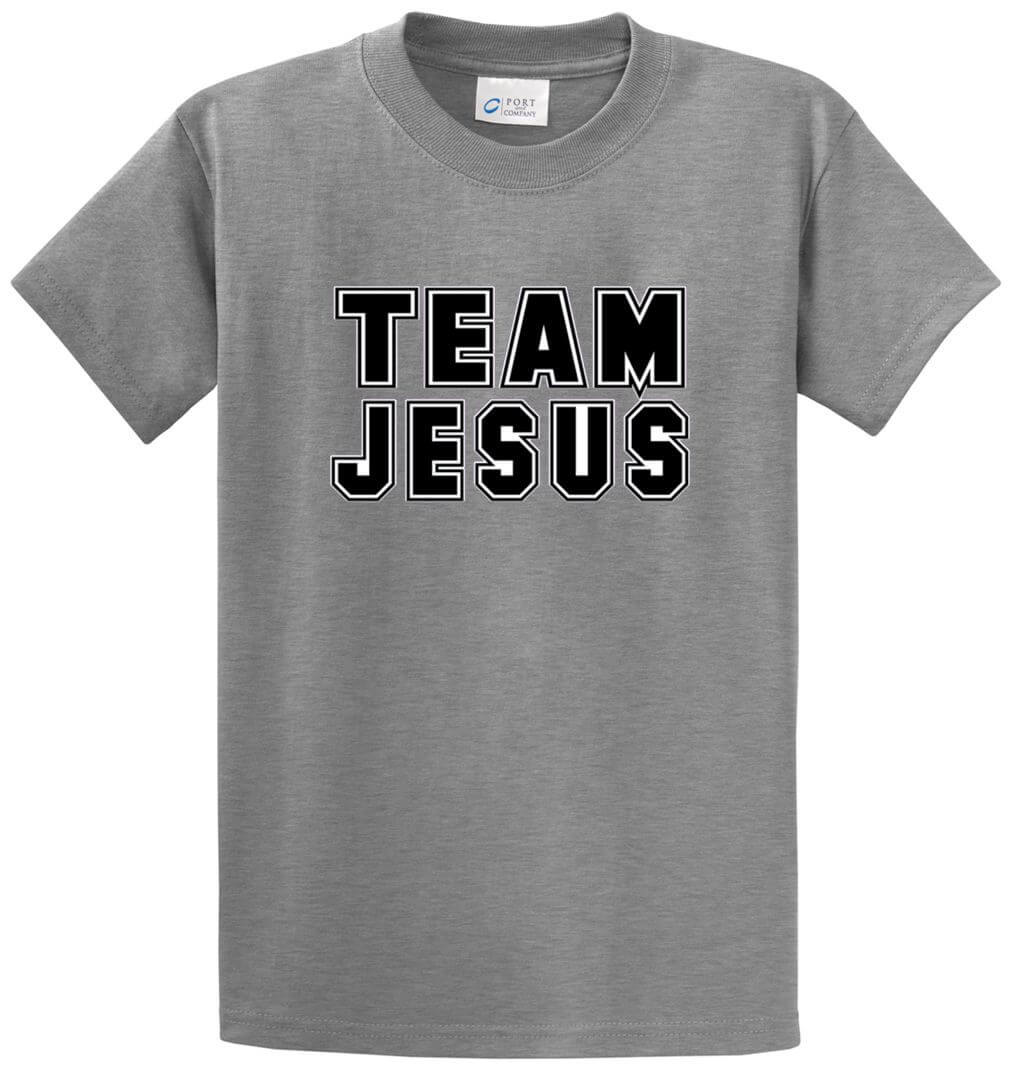 Team Jesus Printed Tee Shirt-1