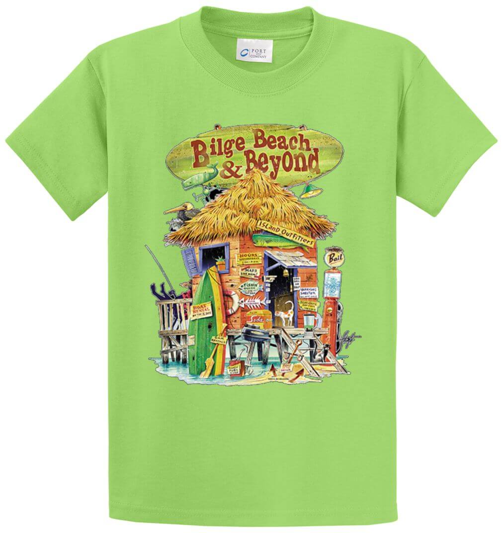 Bilge Beach Printed Tee Shirt-1