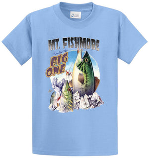 Mount Fishmore Printed Tee Shirt