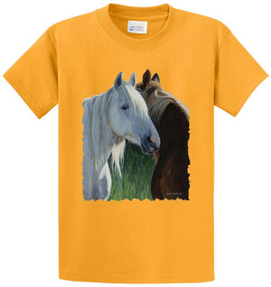 Horse Whispering Printed Tee Shirt