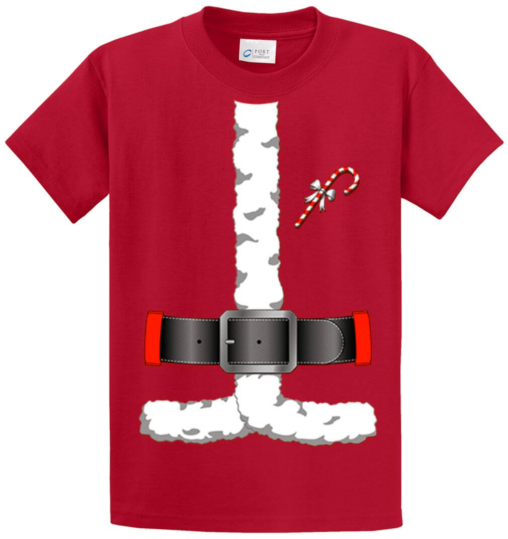 Santa Suit Printed Tee Shirt-1