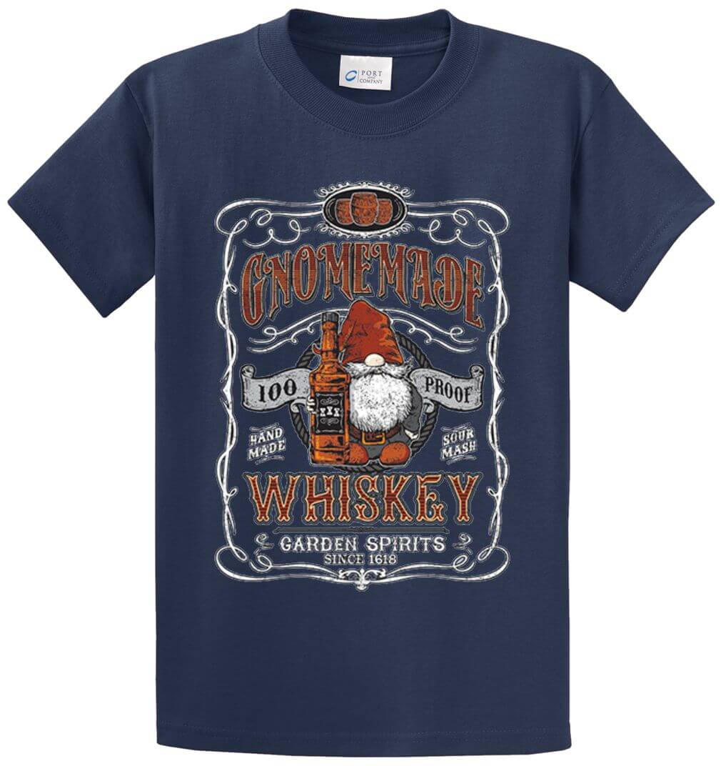 Gnomemade Whiskey Printed Tee Shirt-1