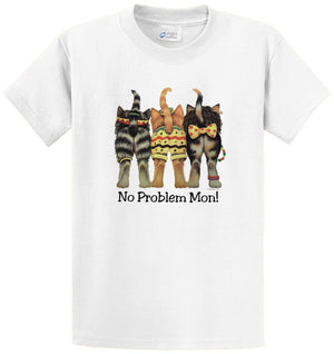 No Problem Mon! Printed Tee Shirt