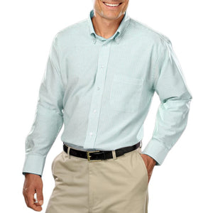 Blue Generation Men's Cotton/Poly Long Sleeve Oxford Shirt SM-6XL and LT-3XT
