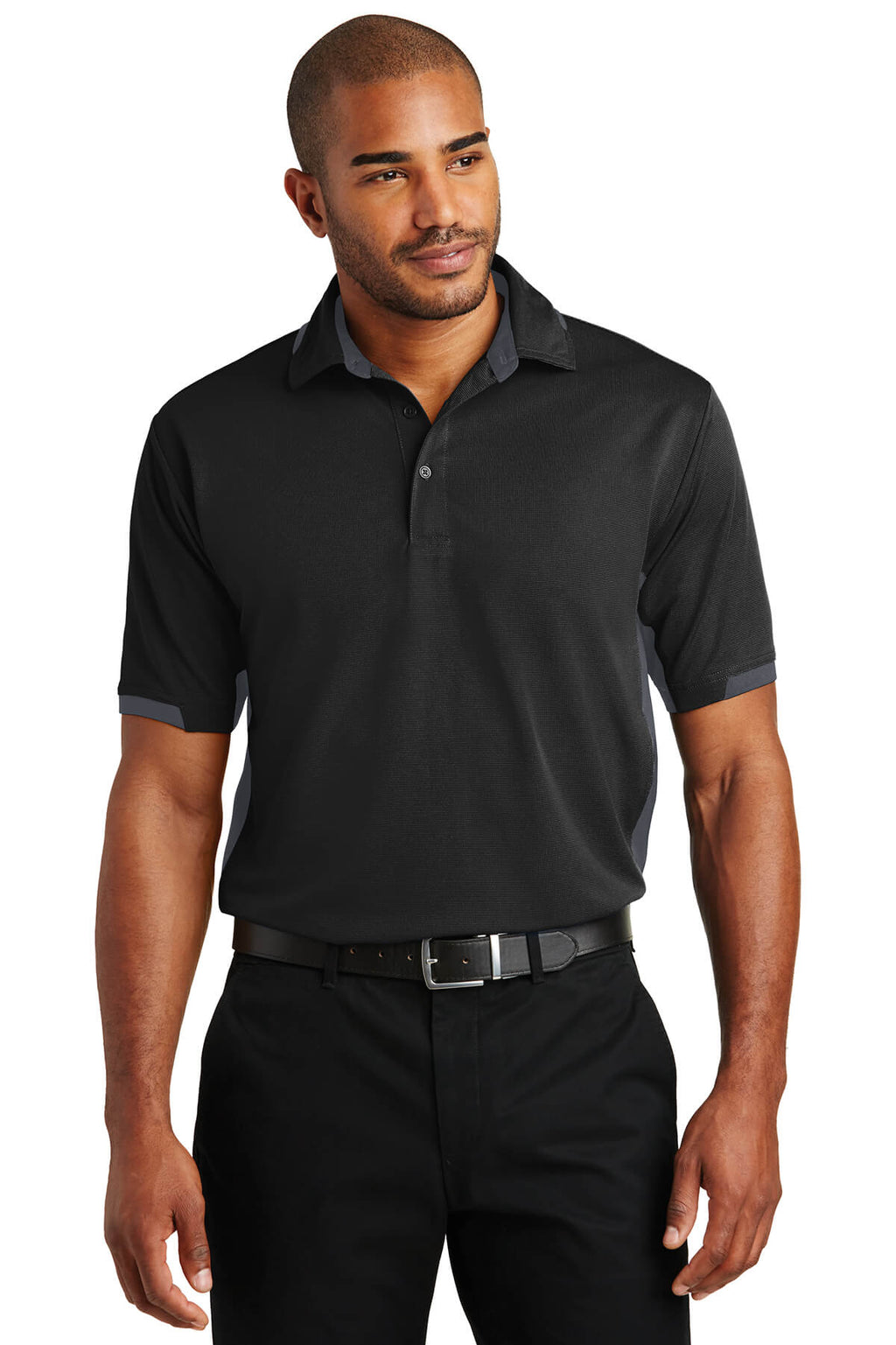 Port Authority Dry Zone Colorblock Ottoman Polo LG-6XL
