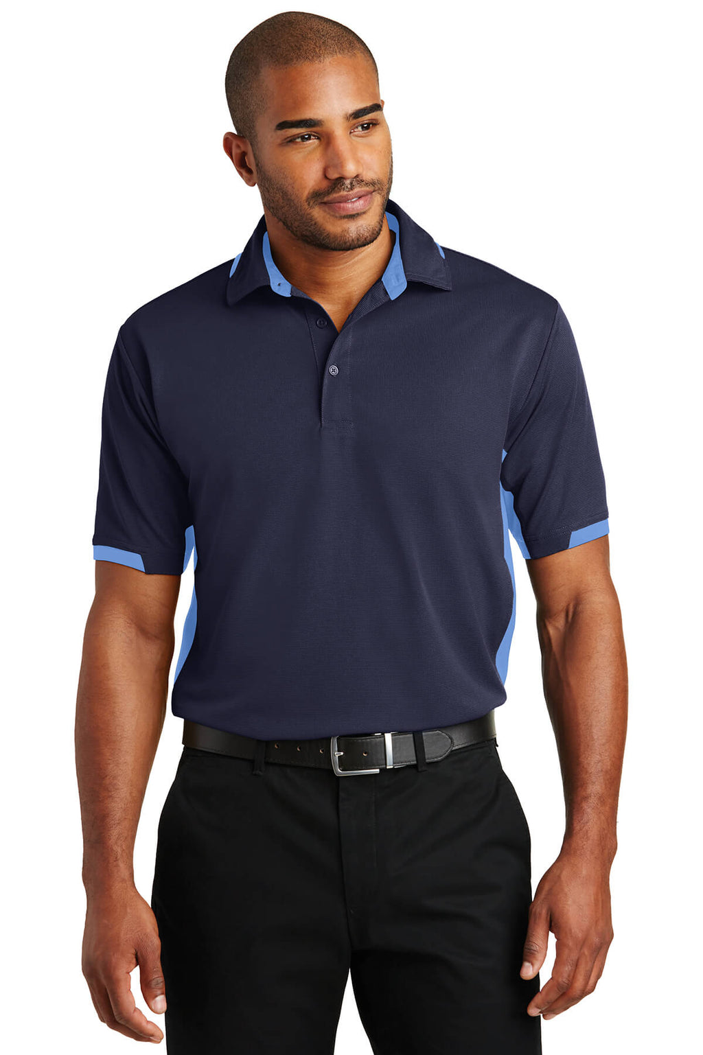 Port Authority Dry Zone Colorblock Ottoman Polo LG-6XL-3