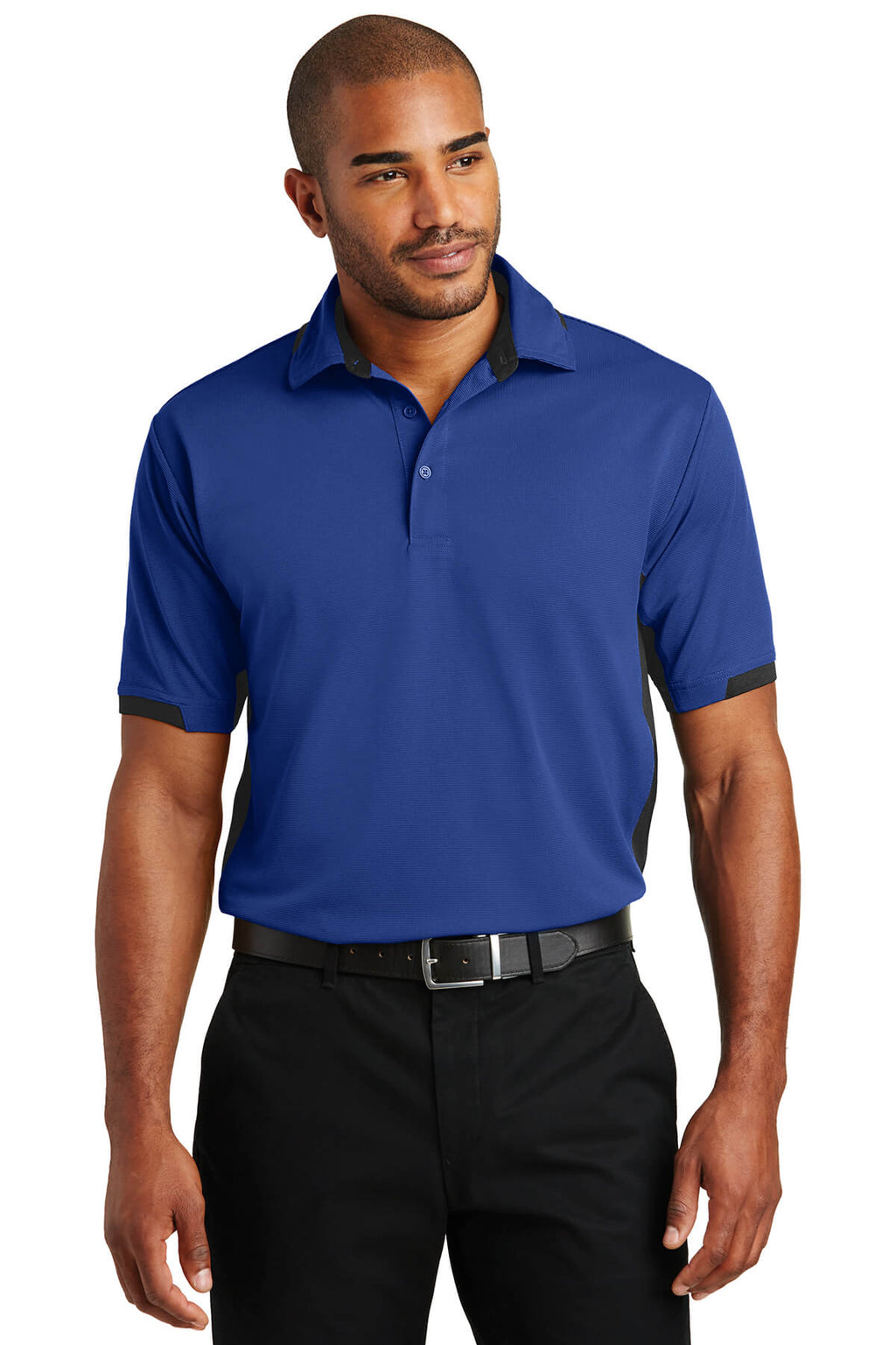 Port Authority Dry Zone Colorblock Ottoman Polo LG-6XL-4