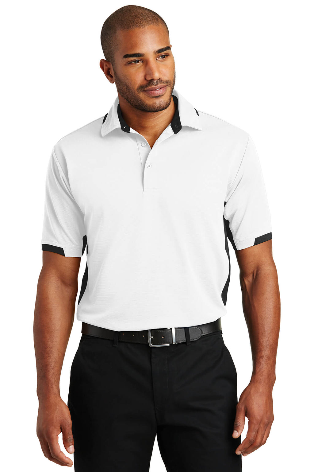 Port Authority Dry Zone Colorblock Ottoman Polo LG-6XL-5
