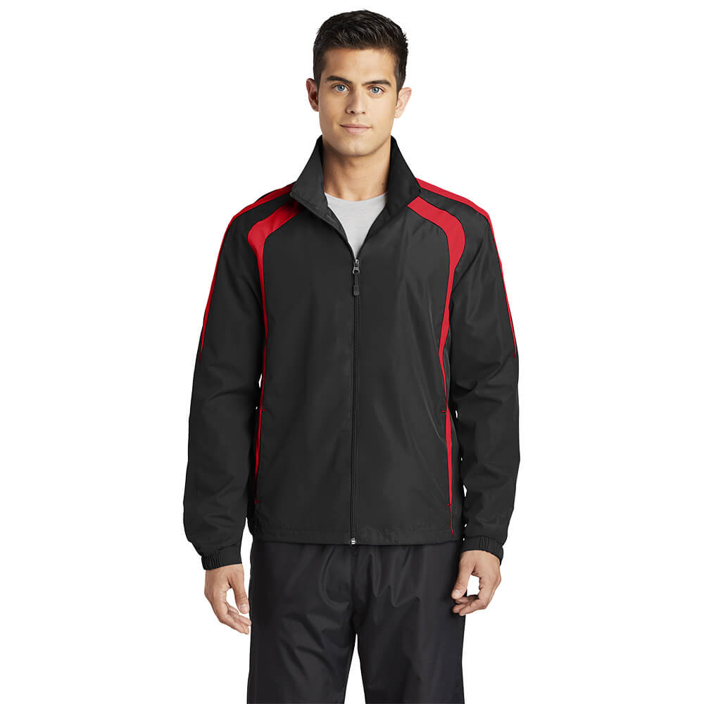Sport-Tek Colorblock Raglan Track Jacket SM-6XL