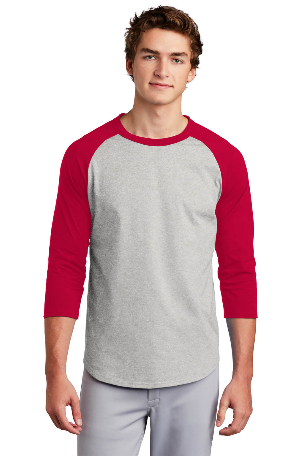 Sport-Tek Colorblock Jersey Baseball Tee Shirt 2XL-6XL-4