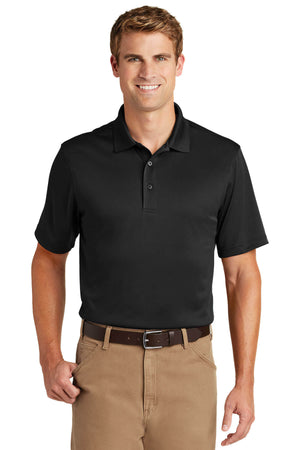 big size snag proof poly polo black 2xl