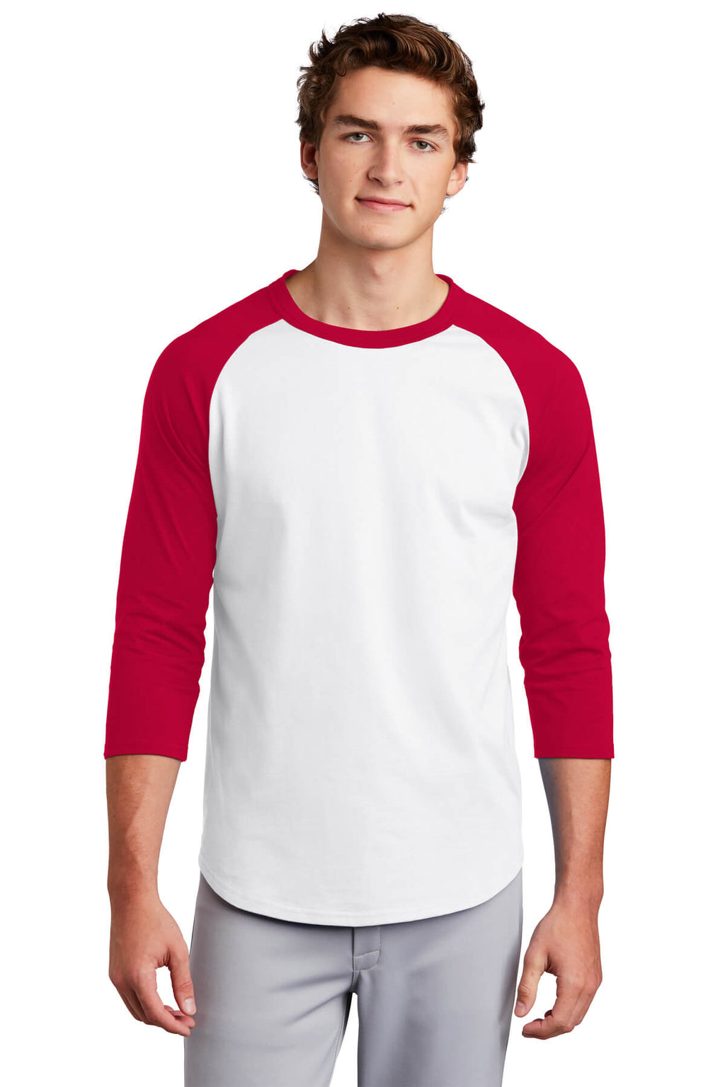 Sport-Tek Colorblock Jersey Baseball Tee Shirt 2XL-6XL-10