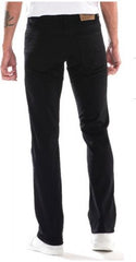 Full Blue Brand Men's Regular Fit Black Stretch Jeans back