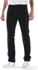 Full Blue Brand Men's Regular Fit Black Stretch Jeans